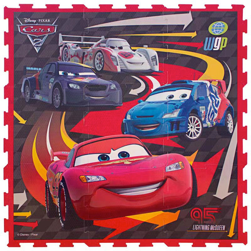 Cars cartoon Characters Foam Jigsaw Yogga Mat