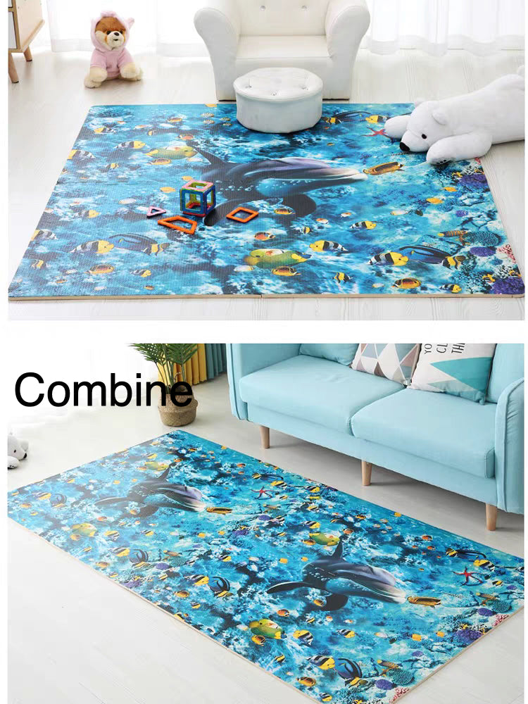 Foam Jigsaw Yogga Mat Awesome Colours, Great Fun