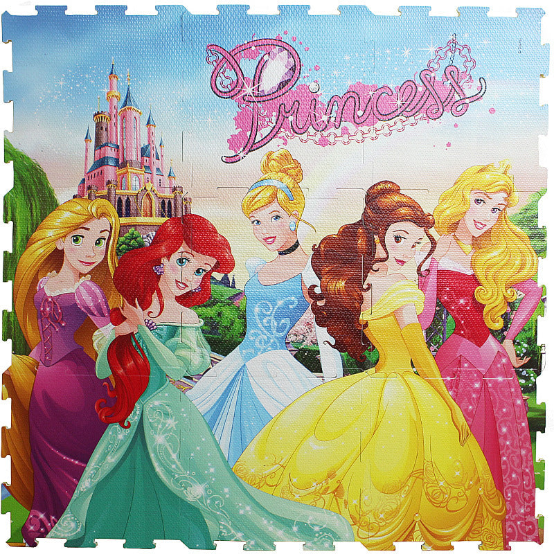 Princesses Design Foam Jigsaw Yogga Mat