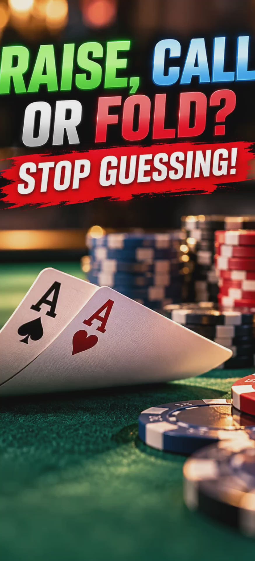 Load video: STOP Guessing! Know Your Poker Next Move